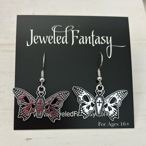 Death Moth Earrings